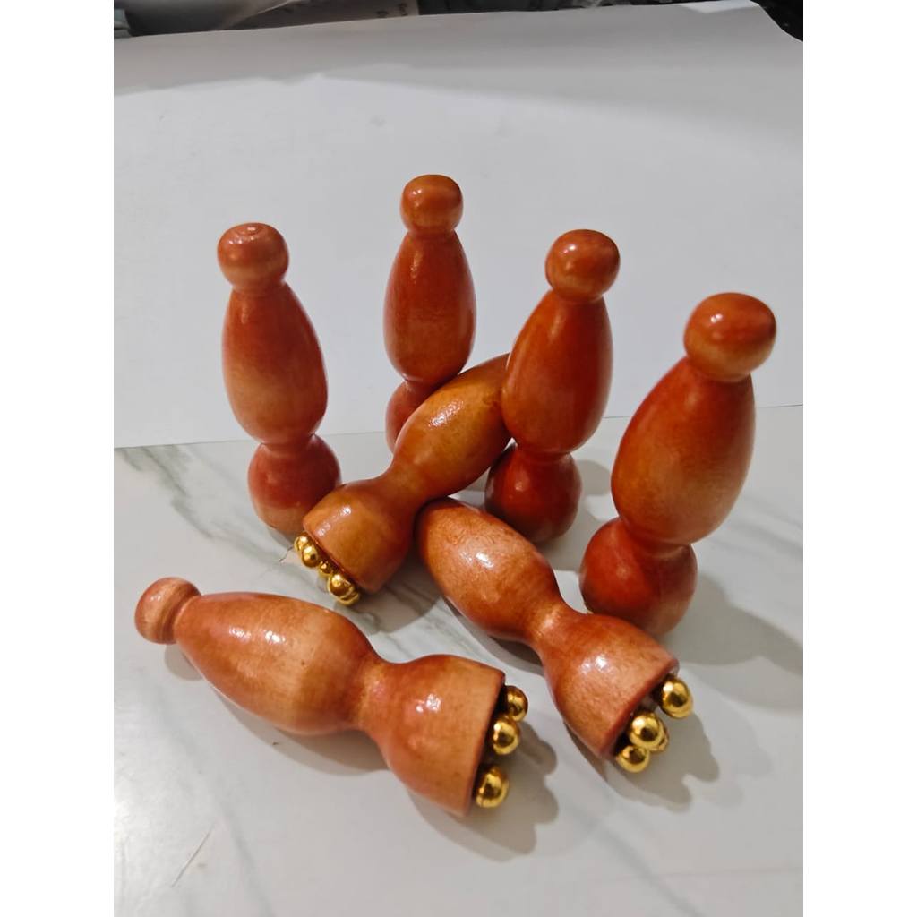 GG ALAT PIJAT WAJAH GUASHA / GUA SHA WOOD ACUPRESSURE FACE / TOTOK WAJAH MANUAL MASSAGE