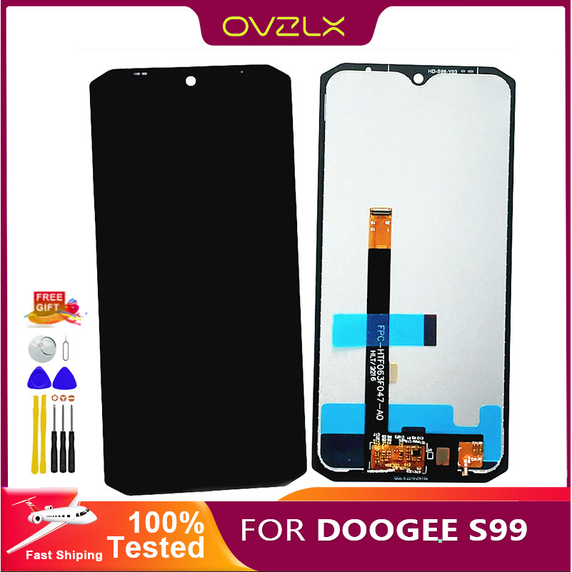 Original 6.3" For DOOGEE S99 LCD splay + Tou Screen Assembly Replacement Tested WellFor Doogee S99  