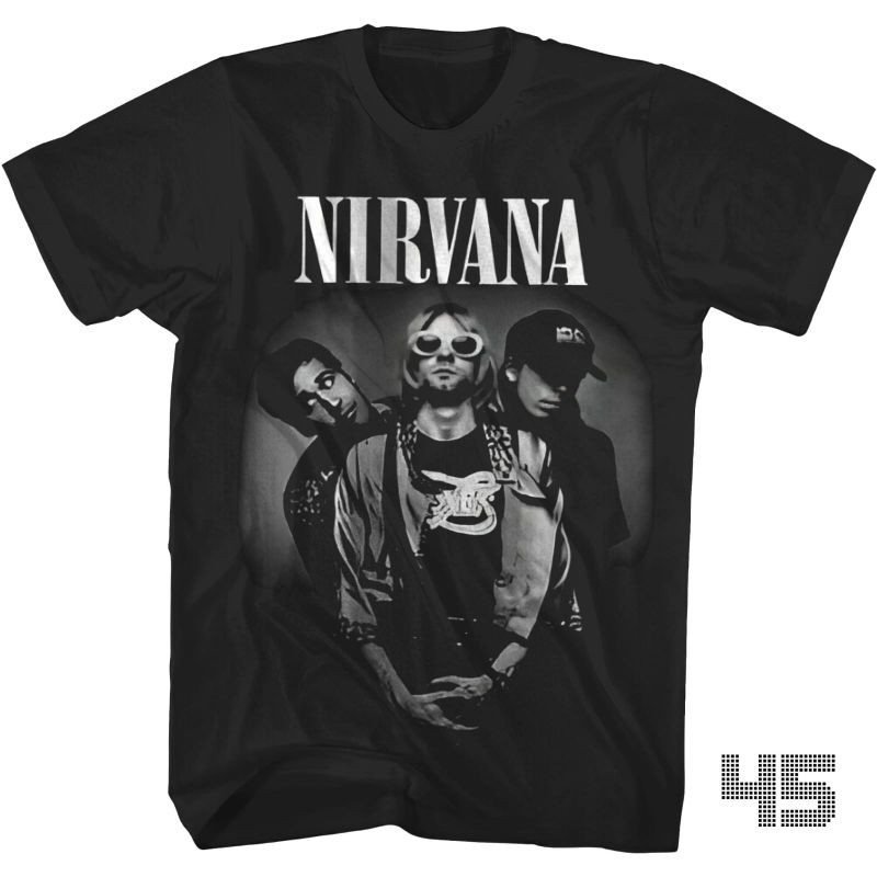 kaos Nirvana / kaos Kurt Cobain / kaos plesetan / kaos parody