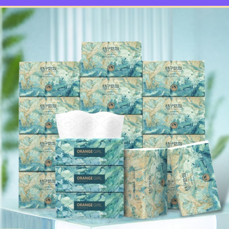 Thick Tissue Paper, 280 Sheets/pack, Household Tissue Paper, Toilet Paper, Soft Tissue Paper, 12 Pac
