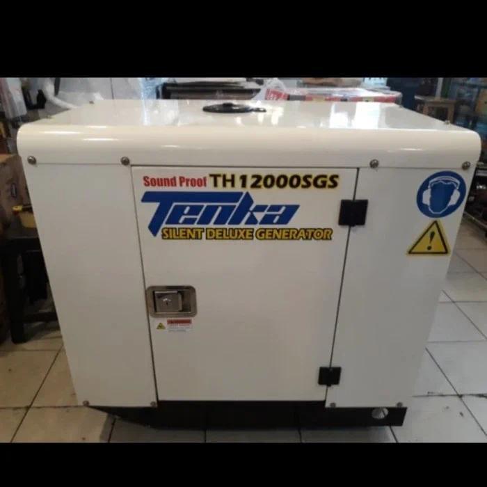 Genset silent honda 10000 watt. Tenka TH 12000 SGT. 3 phase