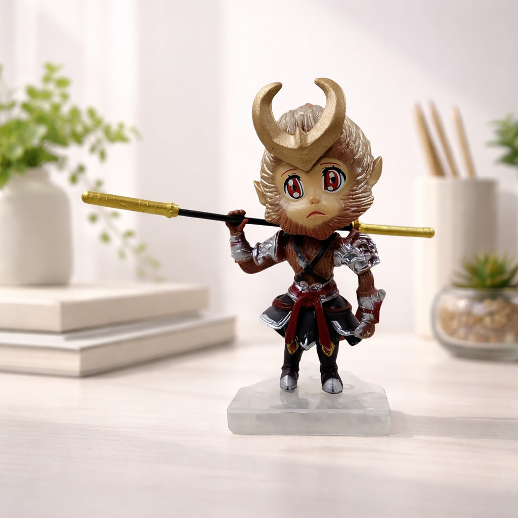 Action Figure Black Myth Wukong Sun Go Kong Monkey King Kera Sakti
