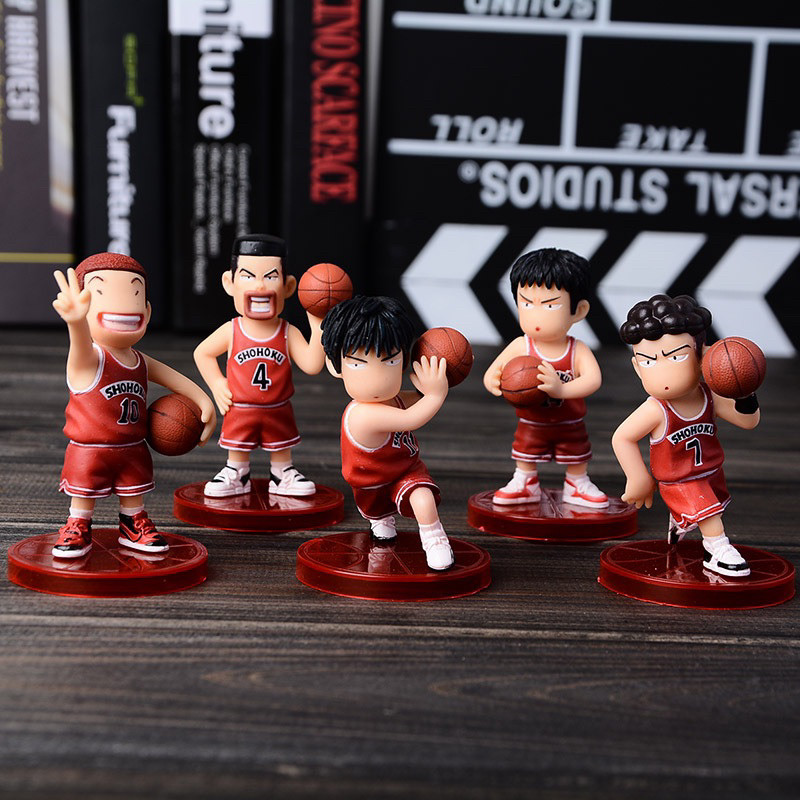 Terlaris ReadySlam dunk Figure Set Shohoku Red Jersey