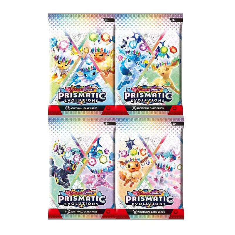 360Pcs English Pokémon TCG Prismatic Evolutions Evolving Skies Scarlet Violet 151 Booster Box Pokemo
