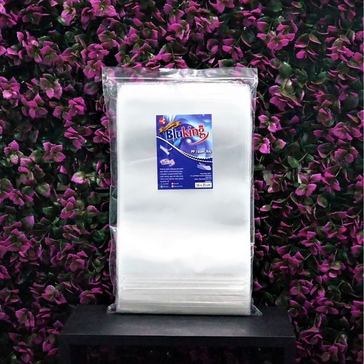 100 Pcs - Plastik Klip PP Polos ( Bluking ) Ukuran besar