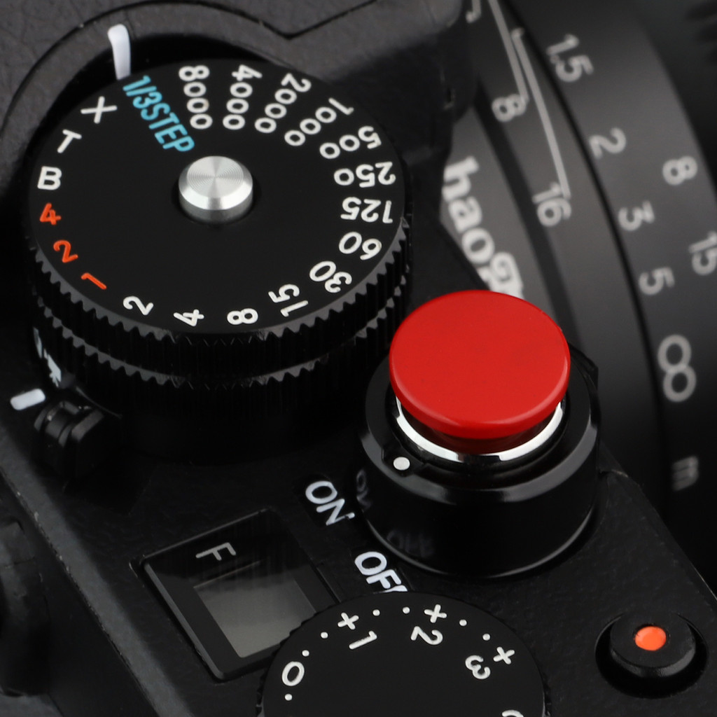 Haoge Camera Shutter Release Button for Leica M9 / M10 / M-10P / M9-P / M Type 240/m262 Convex Surfa