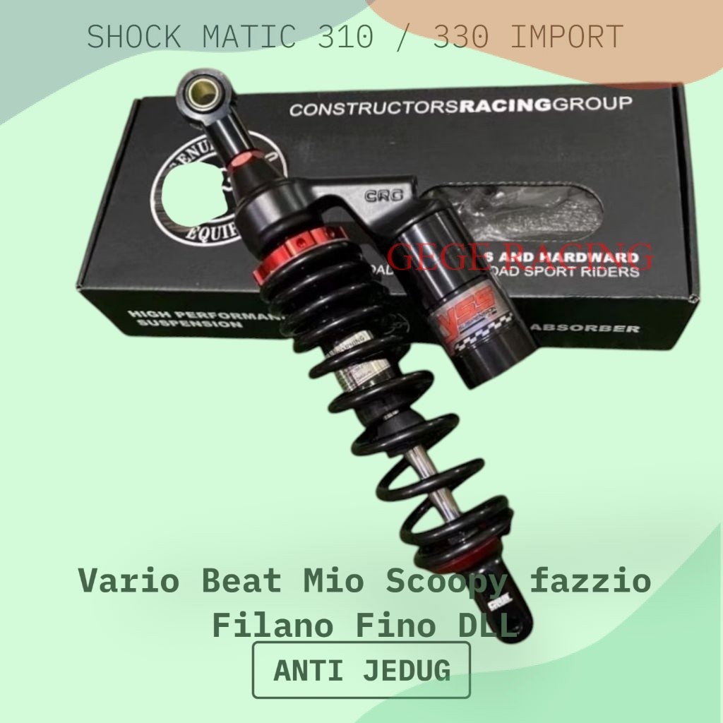 GR- Terbaru Shockbreaker CRG Copy Yss G plus uk 330 & 310 vario 125150 lexy beat new beat old beat k