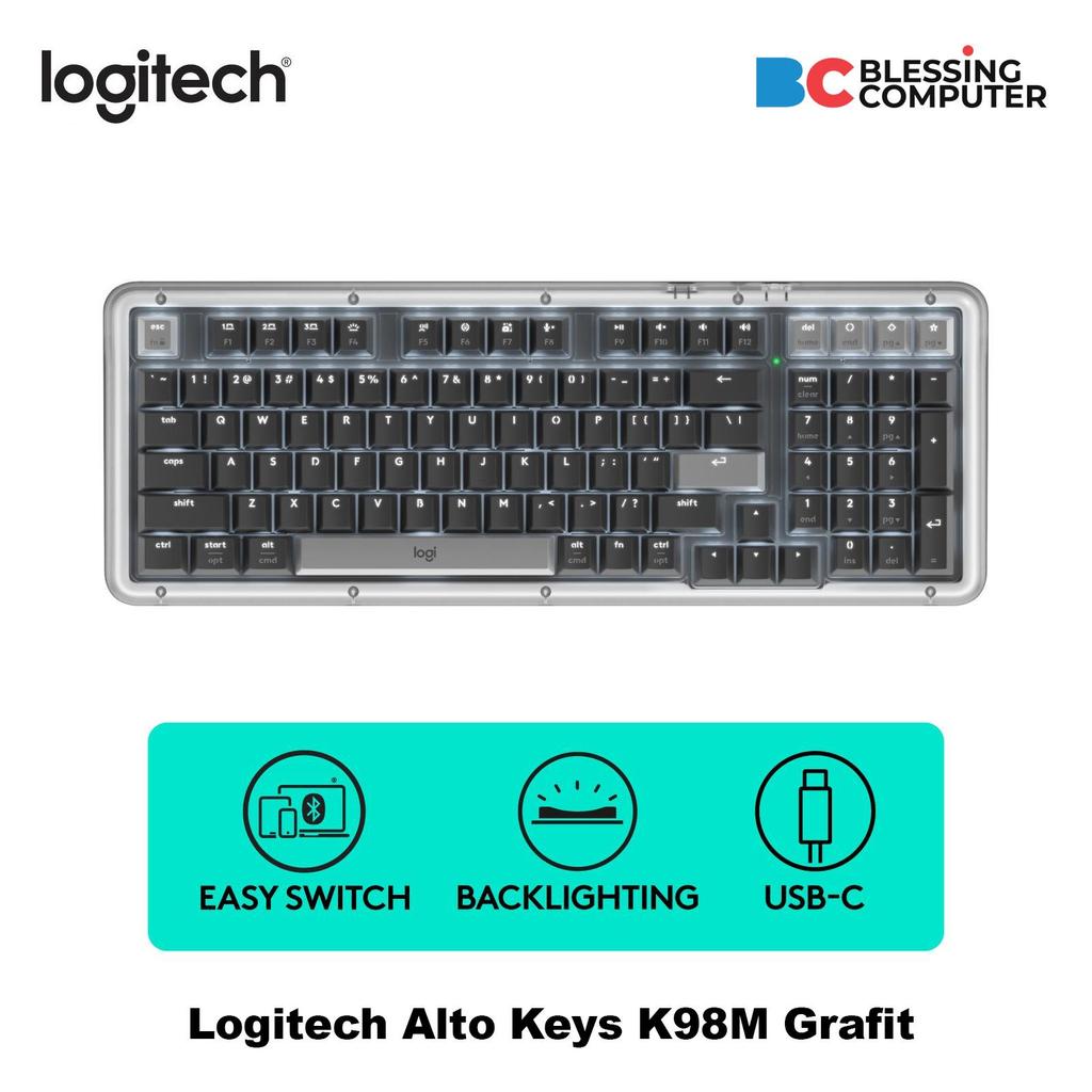 Keyboard Wireless Logitech Alto Keys K98M Grafit 920-013584