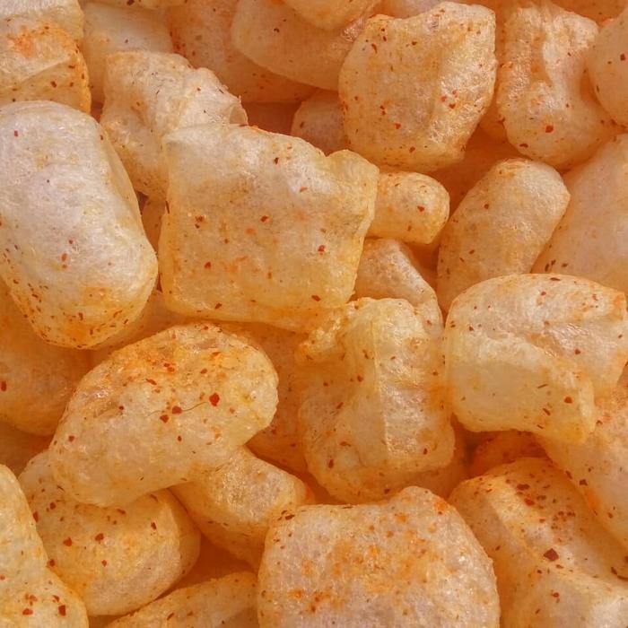 Kerupuk Kulit Sapi Matang (1Kg) - Pedas