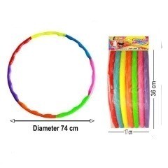 HULA HOOP RING PLASTIK / HULA HOOP TANGGUNG / HOLA HOLLA DANCING ANAK DEWASA