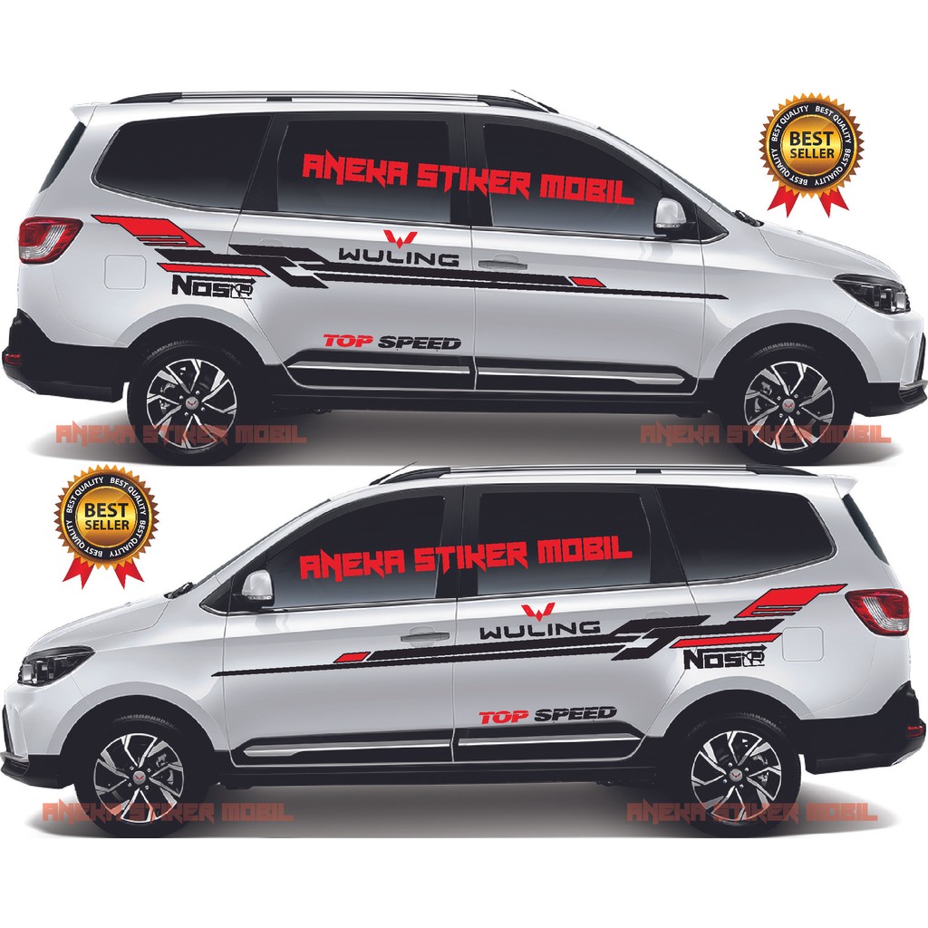 Stiker Mobil Wuling Confero Sticker Cutting Wuling Confero Terbaru