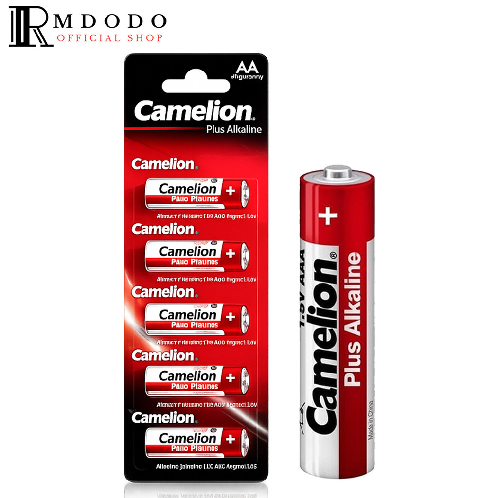 Rmdodo - Baterai AA Camelion Plus Alkaline Isi 6 / Batu Batrai LR6 / Batre A2