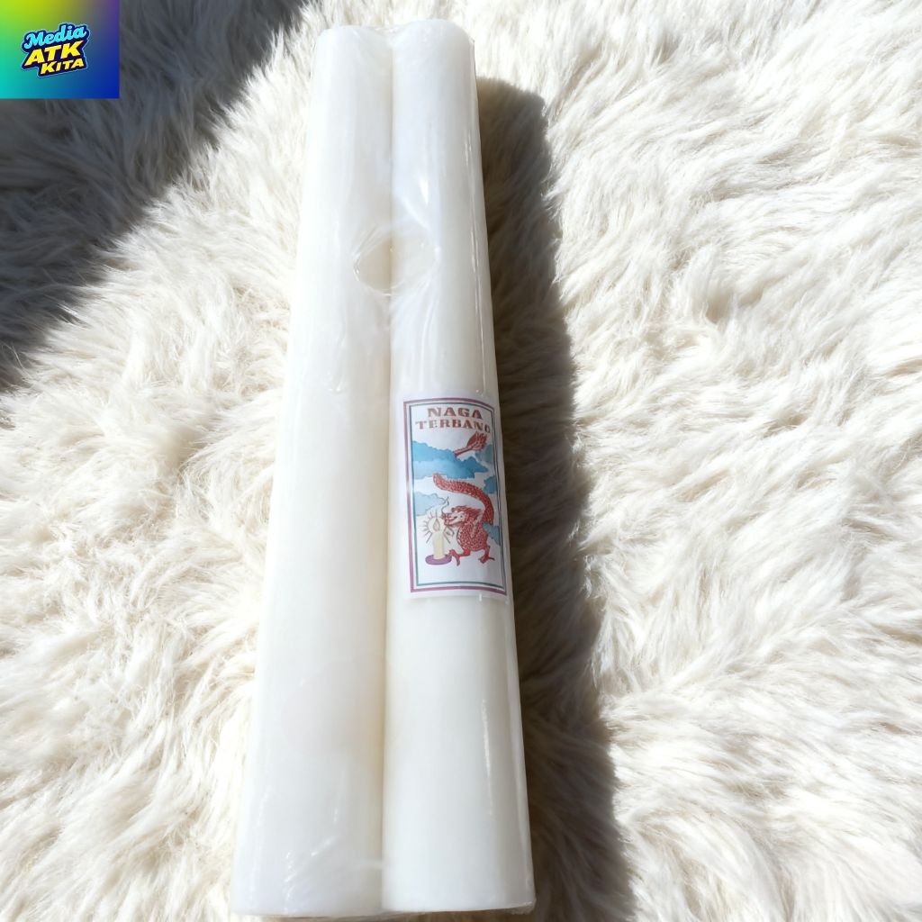 Lilin Altar Batangan Putih Merek Naga
