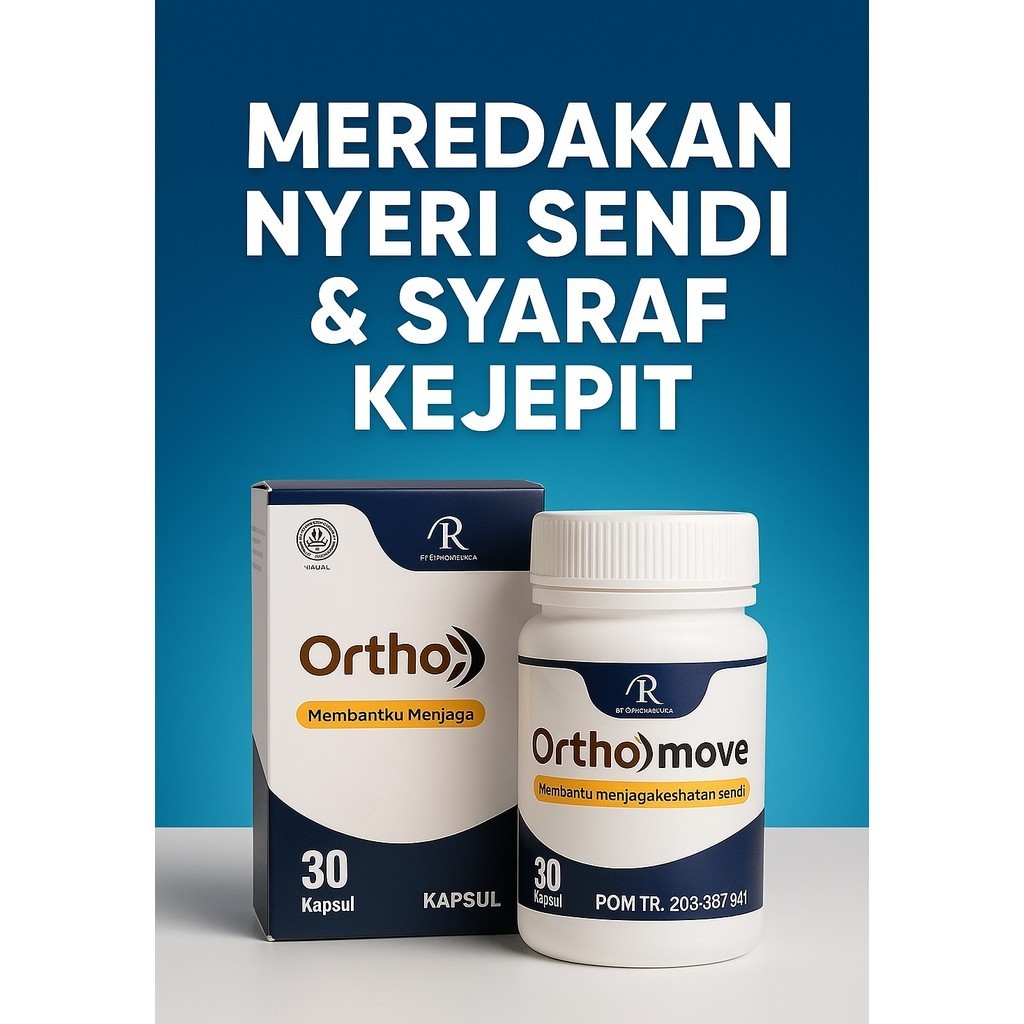 ORIGINAL ORTHOMOVE ASLI OBAT NYERI SENDI OTAT TULANG - OBAT SAKIT PINGGANG PUNGGUNG PENGAPURAN SENDI