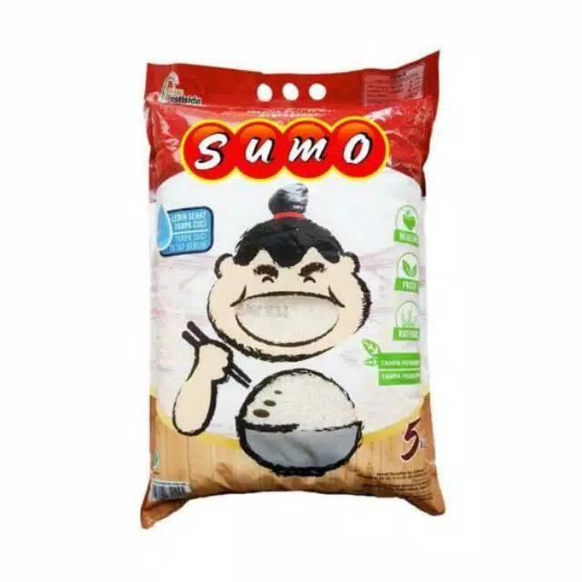 BERAS SUMO MERAH 5KG BERAS SUMO PULEN - FULIMART