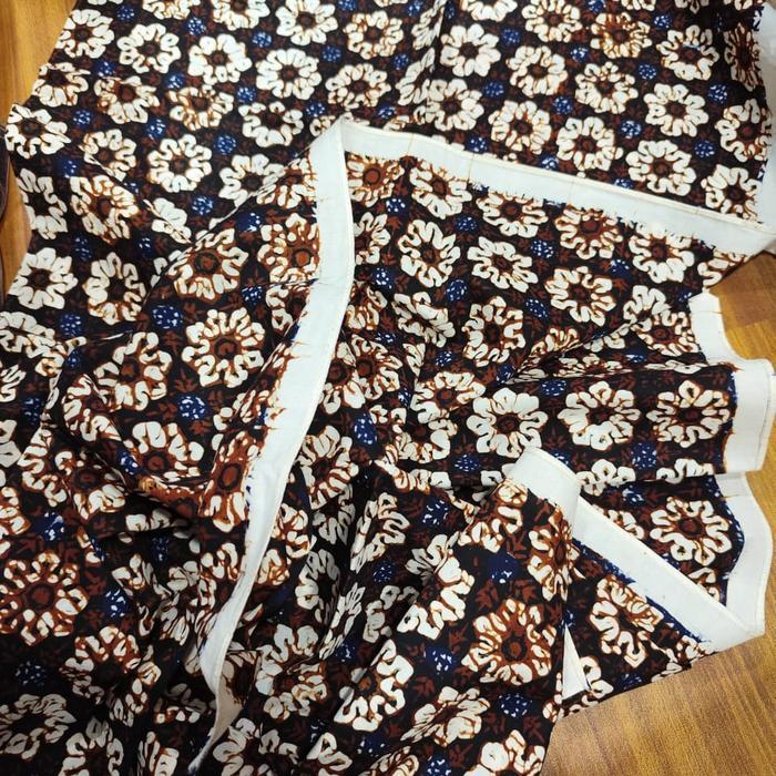 kain batik tulis kombinasi motif grompol khas Batik jogja asli