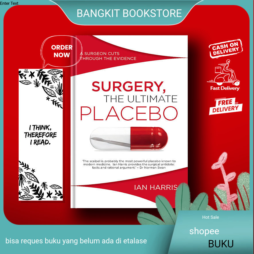 bukuSurgery, The Ultimate Placebo by Ian Harris (English)