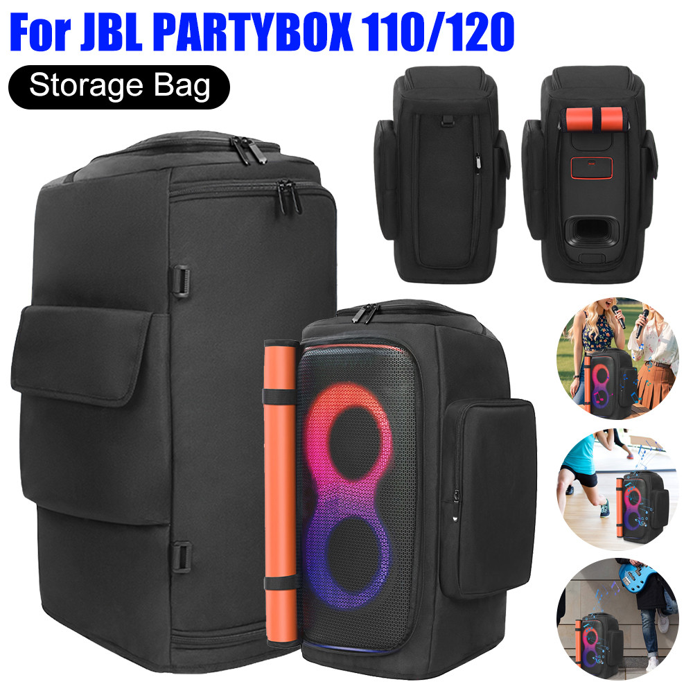 Carrying Case for JBL PARTYBOX 110/120 Waterproof Speaker Storage Bag Protective Cover for JBL Party