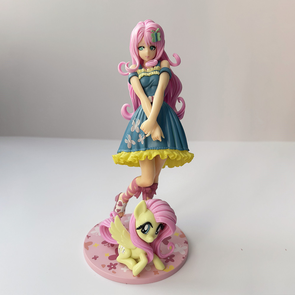 Anime My Little Pony Figure Fluttershy My Little Pony Bishoujo 1/7 PVC Action Figure Kotobukiya Mode