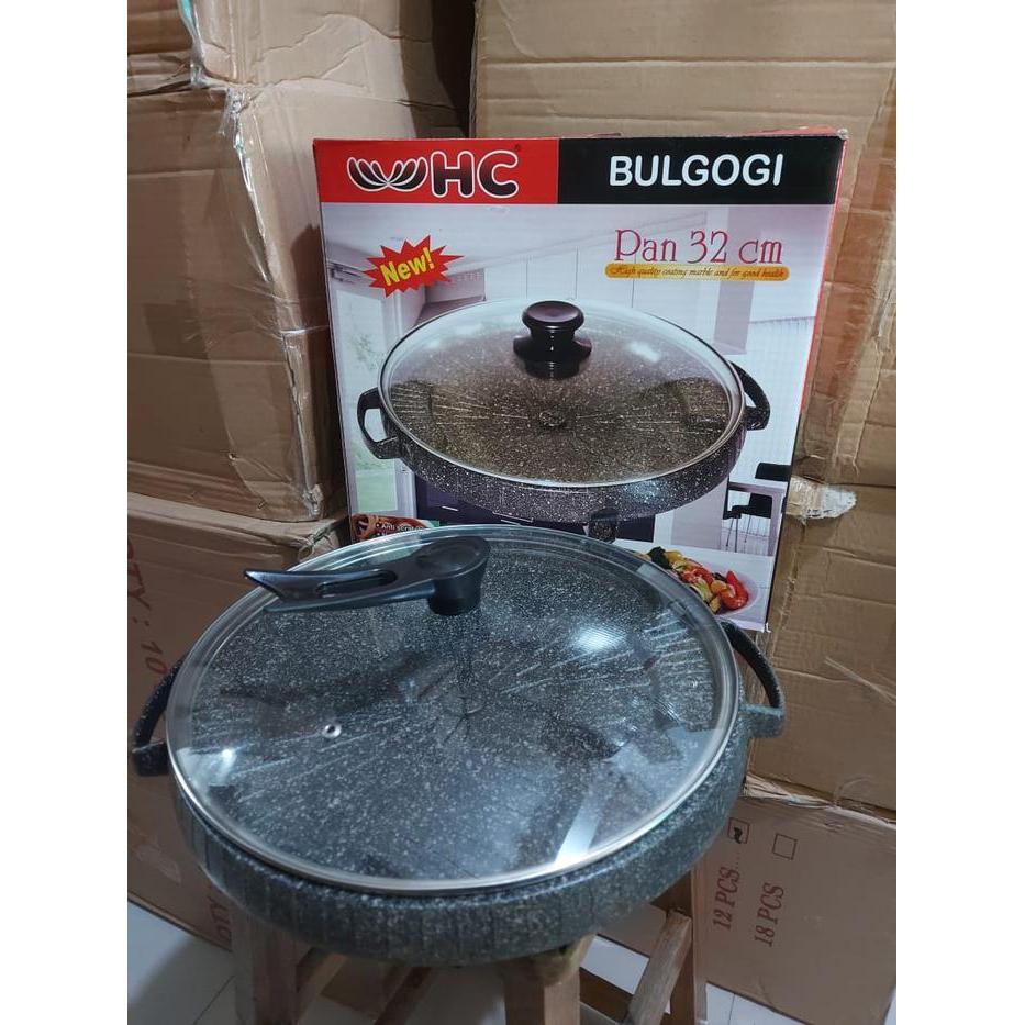 Bulgogi Pan / Alat panggangan barbeque / Panggangan Korea