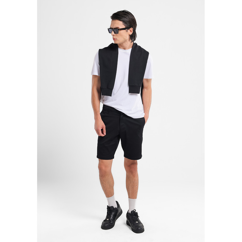 MANZONE - Celana Pendek Pria Bermuda River 01 - Black