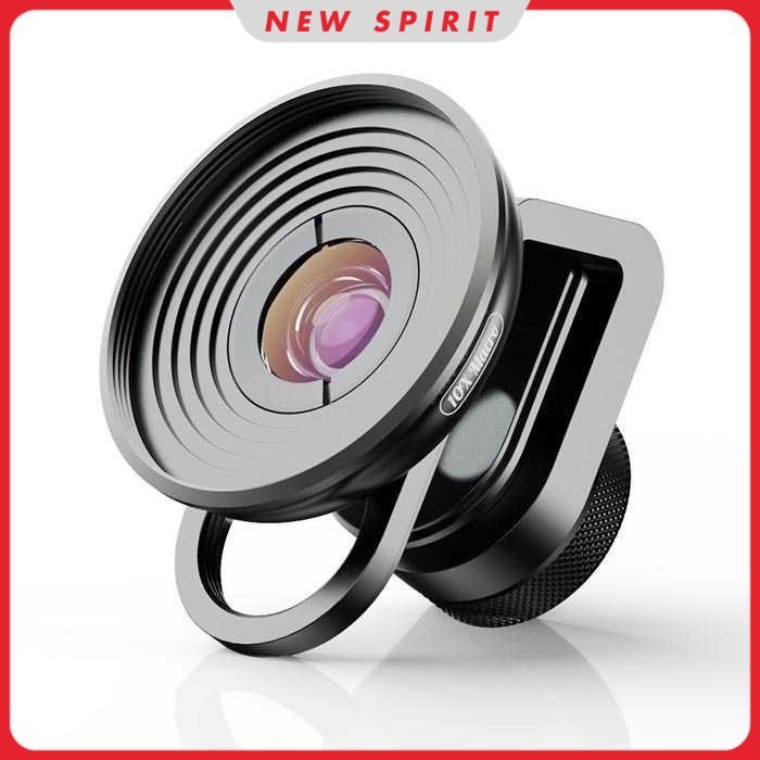 Lensa Kamera Smartphone Universal Clip 10X Macro Lens - APEXEL HD5M