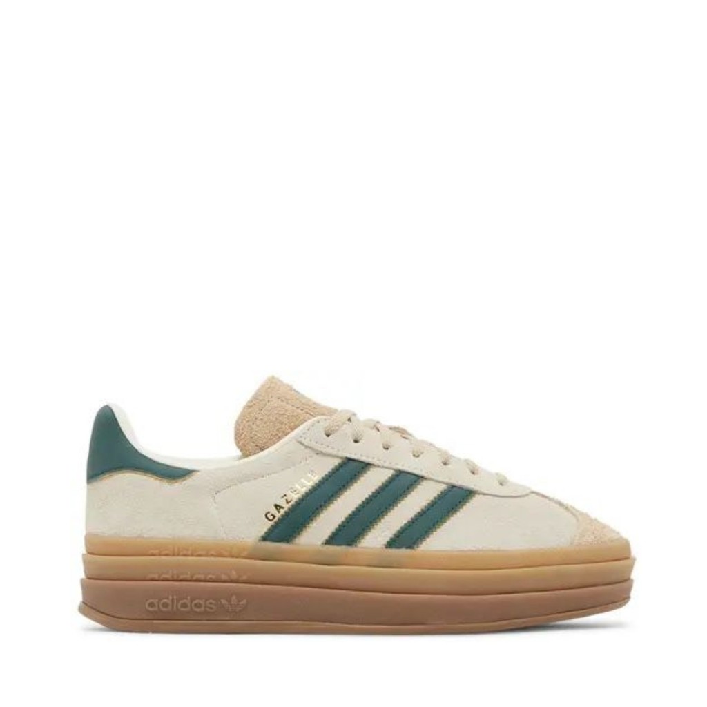 Adidas Gazelle Bold Cream Collegiate Green