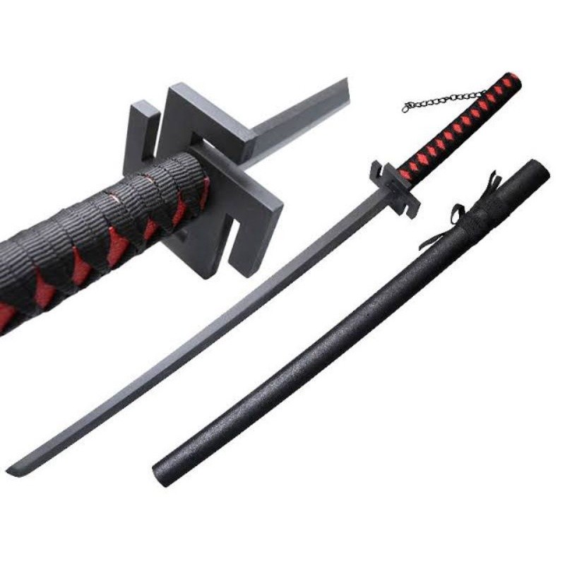 katana Kayu ichigo kurasaki tensa zangetsu 100cm