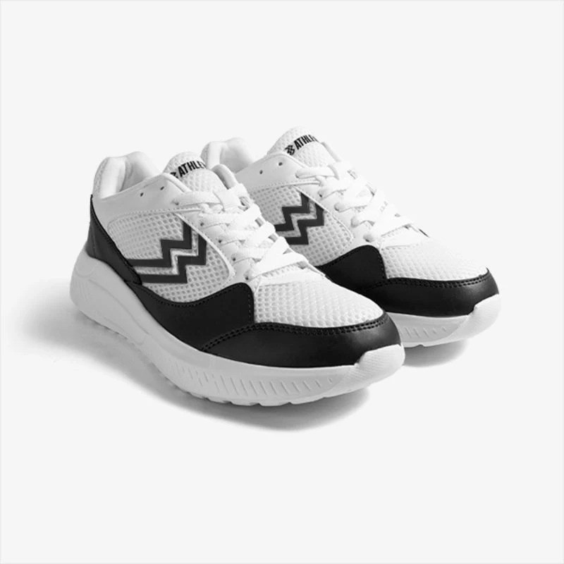 Sepatu Geoff Max - Athletica Official Shop - Rectus LT Black Grey White