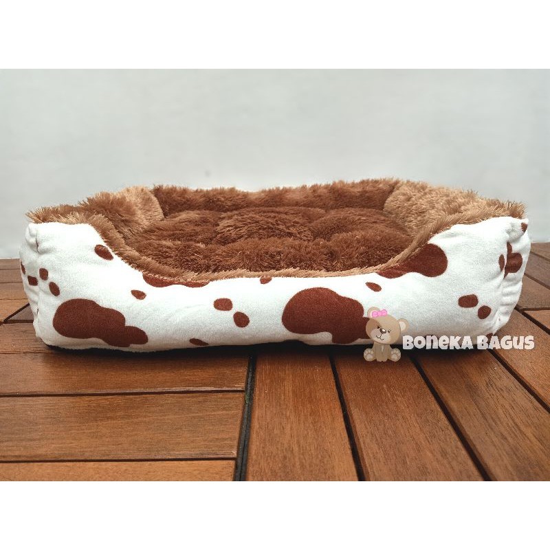 Tempat Tidur Kucing dan Anjing Bagus Kasur Hewan Elegan Promo