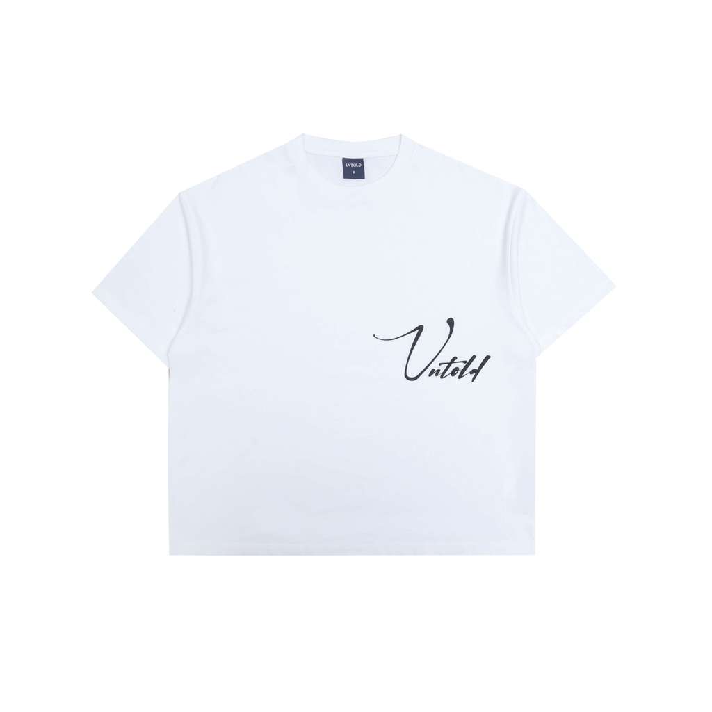 SPLASH REGULAR BOXY  TEE - BROKEN WHITE