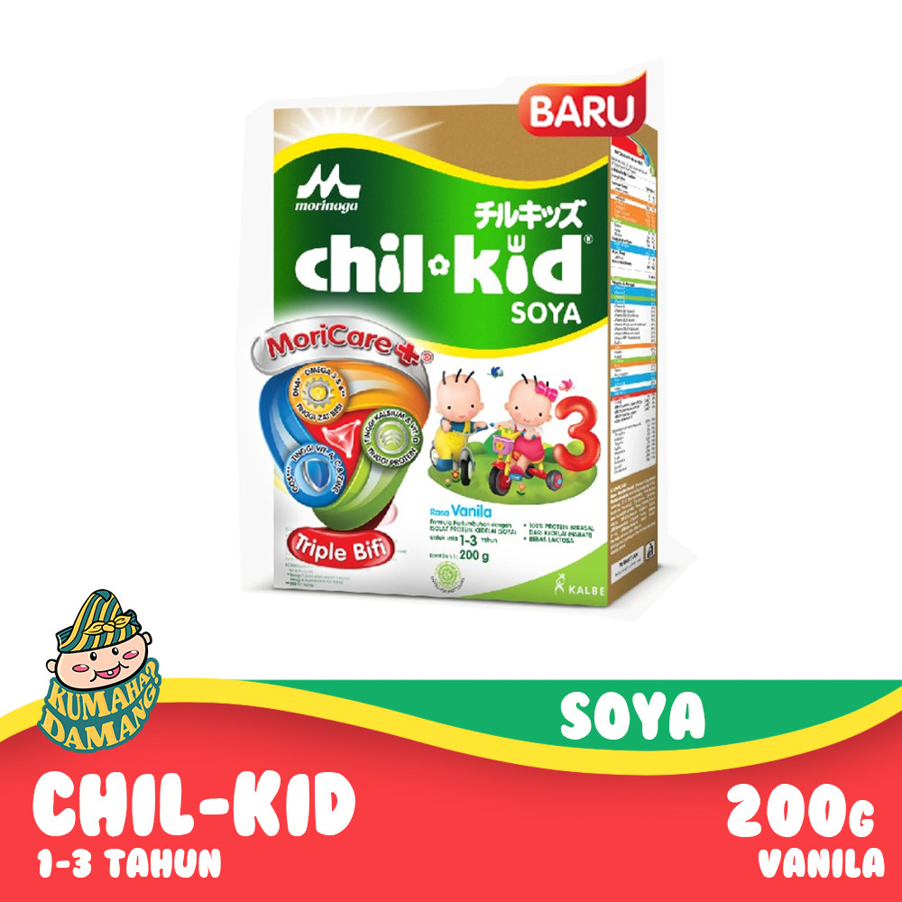 Morinaga Chil Kid Soya Vanila 200 gram