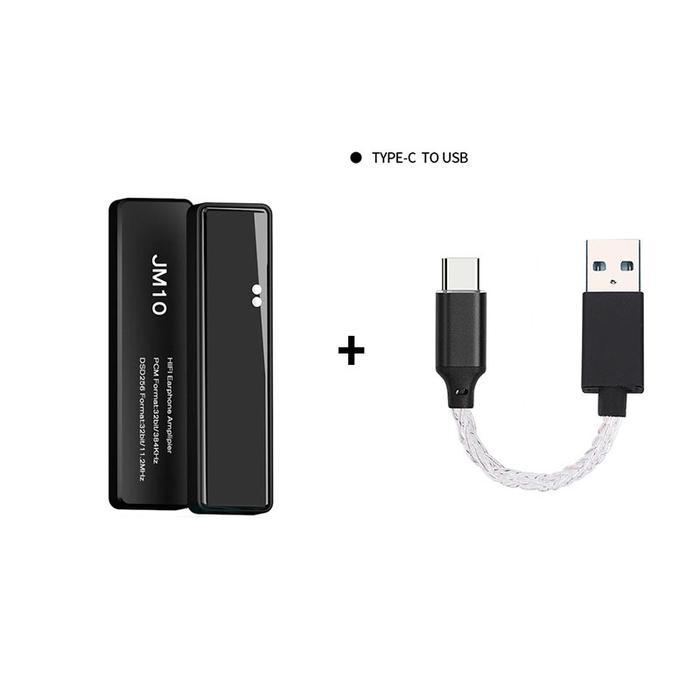 Matra Mart_ JCALLY JM10 DAC CS43131 Decoder Amplifier USB Type C / Lightning / PC - + USB