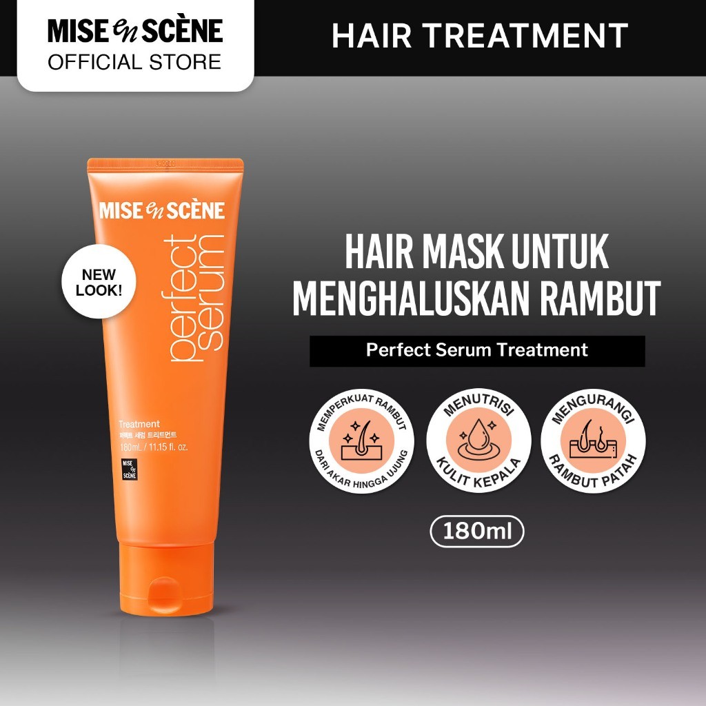 mise en scene Perfect Serum Treatment 180 ml - Masker Rambut Menghaluskan - Perawatan untuk Rambut R