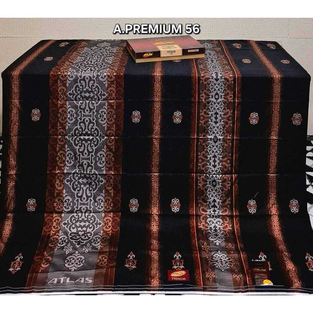 Sarung atlas super premium tipe 970 motip full songket