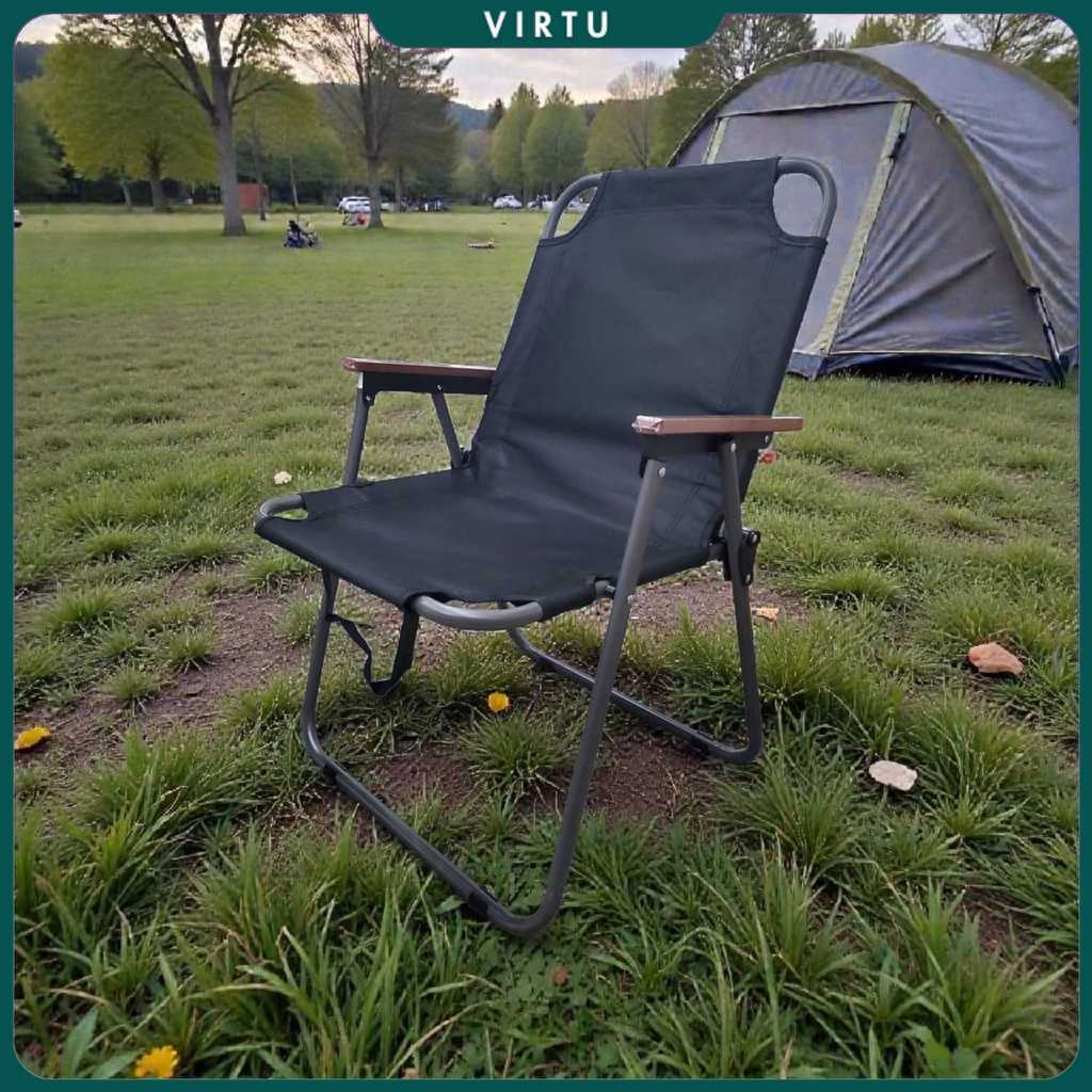 RAKU Kursi Lipat Outdoor Camping Portable Foldable Oxford 600D - QSDZ-267