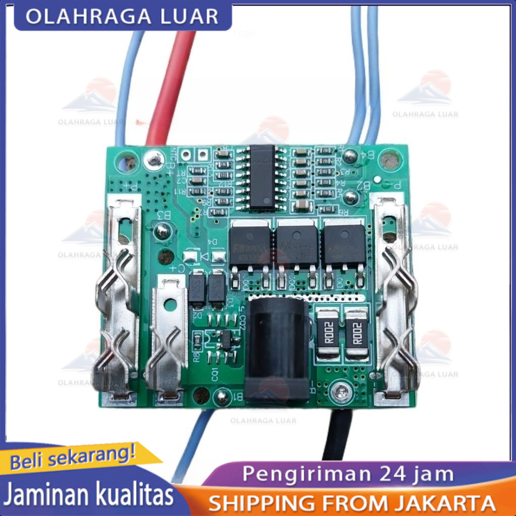 Olahragaluar MODUL BMS 5S LXT UNIVESAL BISA UNTUK BATERAI 20V 21V 24V 36V 48V 88V 99V DLL BMS PENGGA