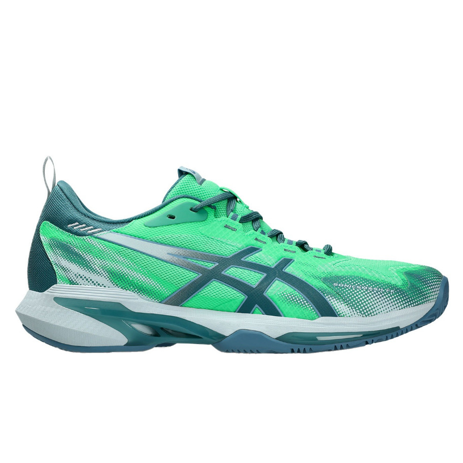 Sepatu Tenis Padel Pria Asics Sonicsmash FF Standard Vital Green Misty Pine Original 1041A538.300
