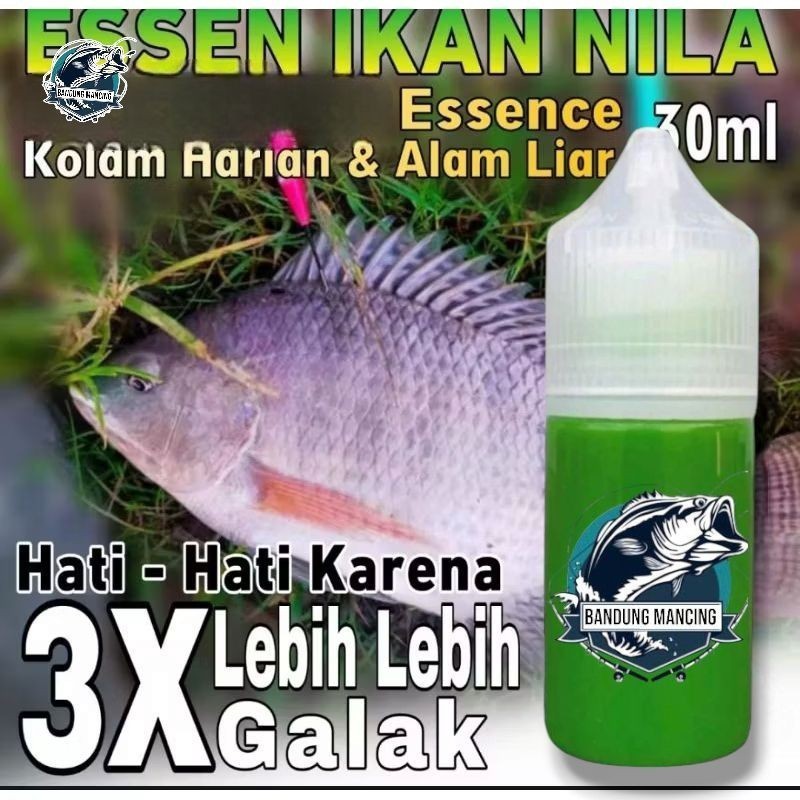 Essen Ikan Nila Media Umpan Lumut Media Umpan Cacing Media Umpan Bandul, Essen Paling Gacor