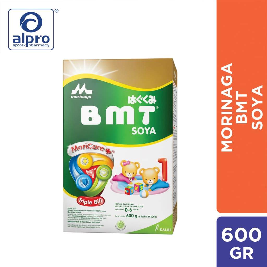 Morinaga BMT Soya 0-6 Bulan 600 Gr