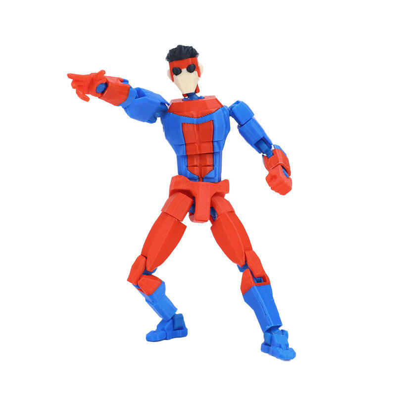 3D Printed New Versatile Invincible Mark Comic Color Articulated Movable Action Figure Collectible M