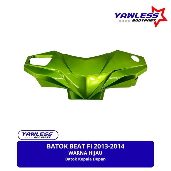 Batok depan Beat Fi 2013-2014 stater kasar warna Hijau / batok beat fi 2014 - Depan Hijau