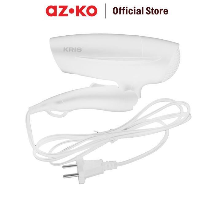 KRIS HAIR DRYER TRAVEL 600 WATT - PUTIH