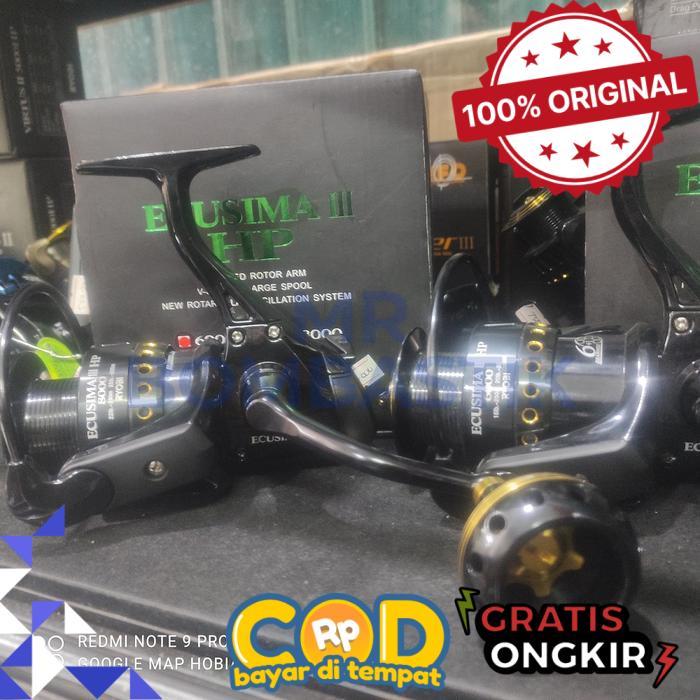 Reel Pancing Spinning Ryobi Ecusima III HP 6000. 8000 - 8000 -bomb