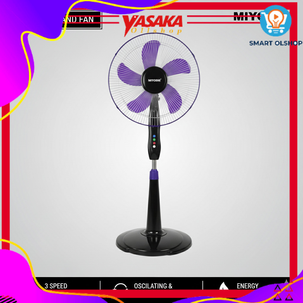 Miyoshi Kipas Angin Berdiri 1603 / Stand Fan 16" Harga Grosir