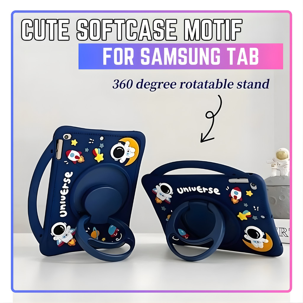 Case Lucu Anak For Samsung Galaxy Tab A9 Plus Casing For Samsung A8 10.5 A9 8.7 S6 Lite Silicone Cas