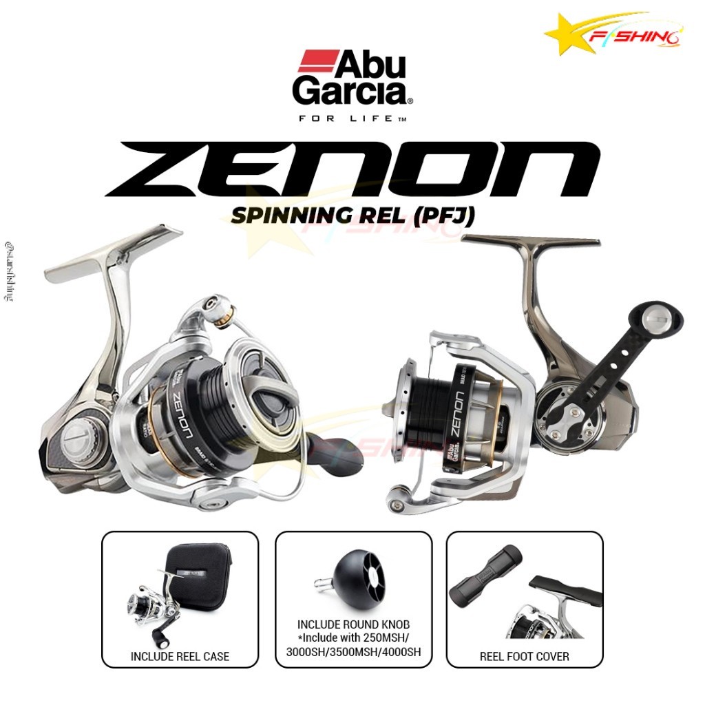 Starsfishing ABU GARCIA Reel Pancing Spinning  ZENON Mancing Kolam Saltwater
