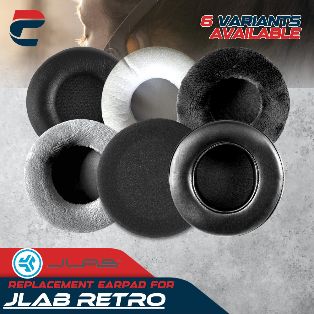 Earpad Foam Jlab Retro Earcup Ear Cushion Busa Bantalan