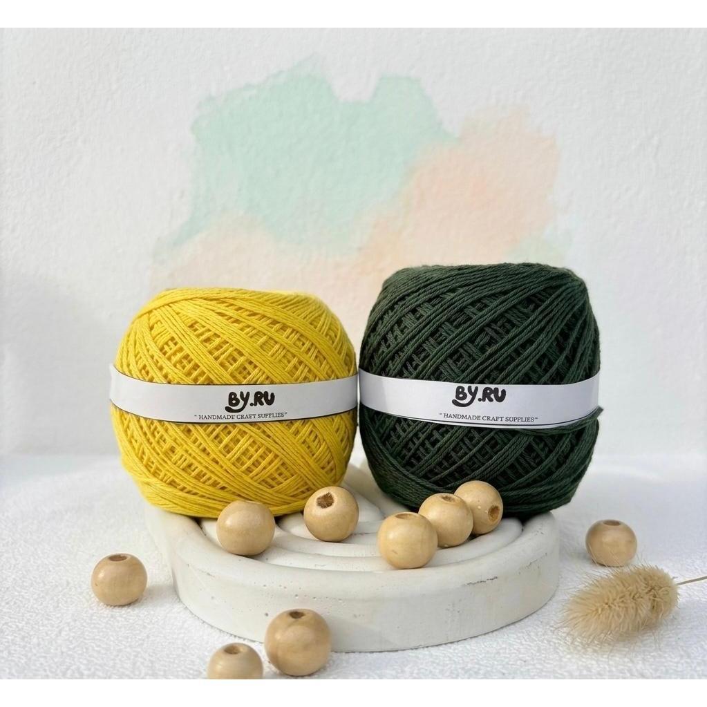 benang katun bali rajut macrame 1mm 1ply