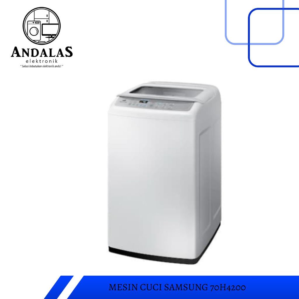 Mesin Cuci Samsung 1 Tabung 7KG WA70H4200SG / WA-70H4200-SG /WA70H4200